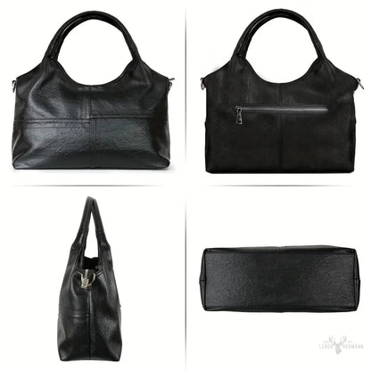 Chice nachhaltige Ledertasche für Damen, Schultertasche für stilvolle Eleganz