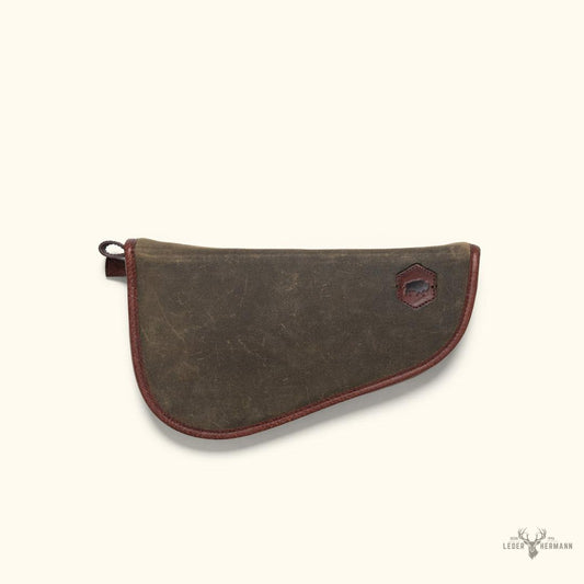 Dakota Garderobe Etui für Revolver und Pistole aus Raffinierter Wachstuch