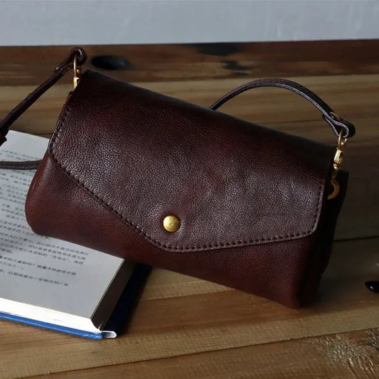 Henkeltasche für Damen aus hochwertigem Echtleder