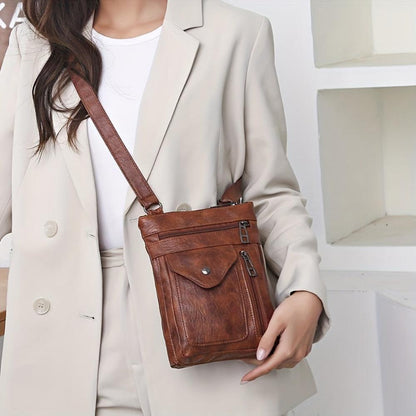 Stylische Vintage Clara Umhängetasche