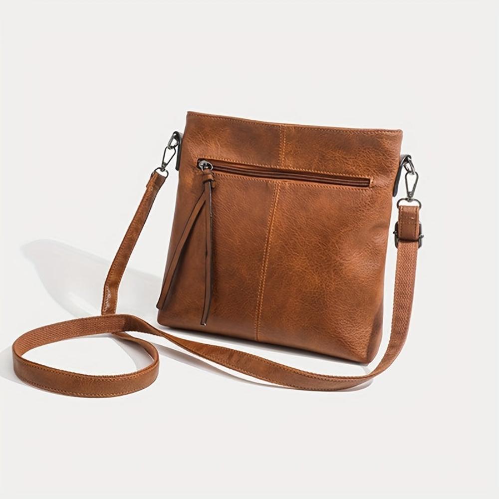 Lena Stylish Retro Square Crossbody Bag