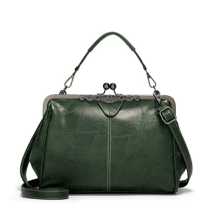 Elegante Vintage Kuss-Schloss Handtasche