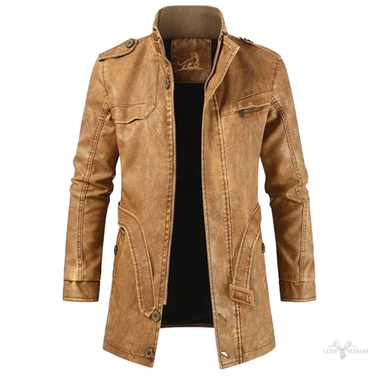 Rabenflügel - Elegante Lederjacke für einen mutigen Stil
