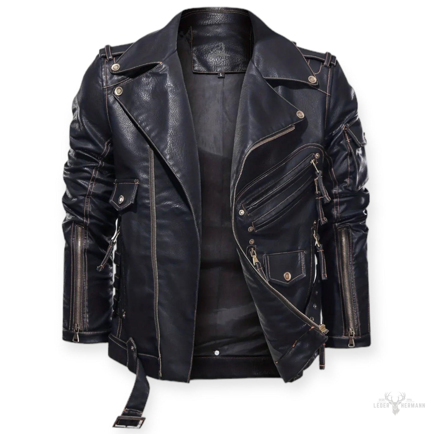 Mystic - Elegante Lederjacke für einen raffinierten Stil