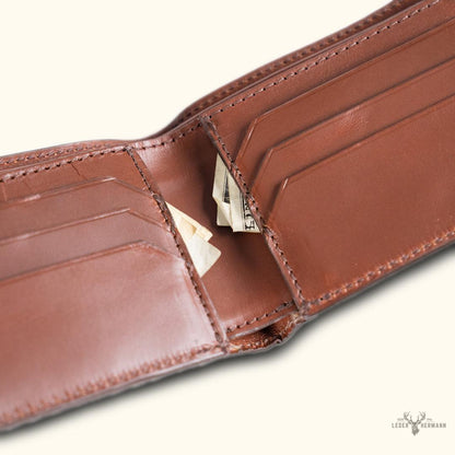 Bifold-Geldbörse Jefferson in Elderwood für Stil und Funktionalität