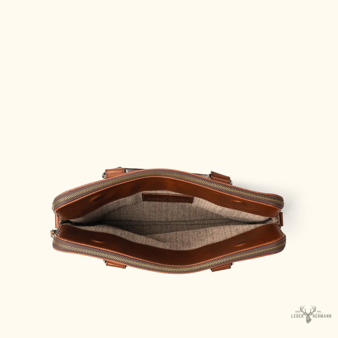 Holzleder Tasche Jefferson | Elderwood Eleganz und Raffinesse