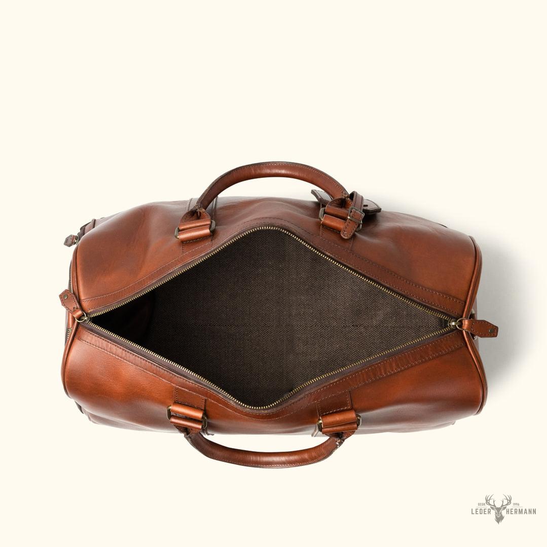 Jefferson Leder-Duffle Bag | Elderwood Eleganz für unterwegs