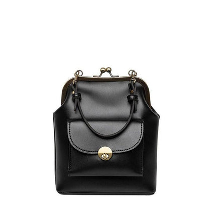 Elegante Vintage Kuss-Schloss-Tasche - Graces Retro Chic Must-Have