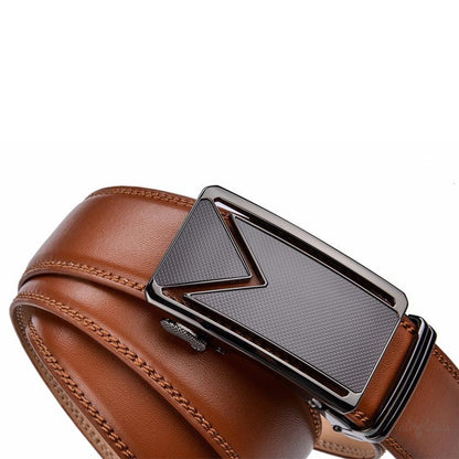Elegante Luxusgürtel aus echtem Leder