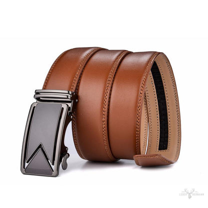 Elegante Luxusgürtel aus echtem Leder