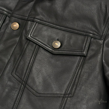Driggs Lederjacke in Schwarz – Stilvoller und moderner Lederblazer für jeden Anlass
