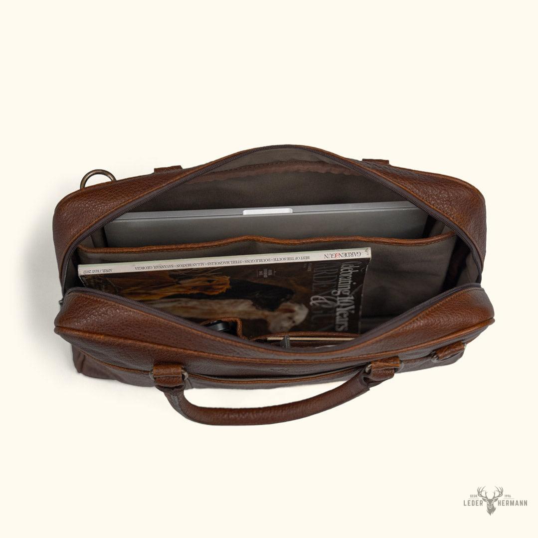 Laptop-Brieftasche Roosevelt Limitierte Edition in Buffalo Grain mit exklusivem Stil