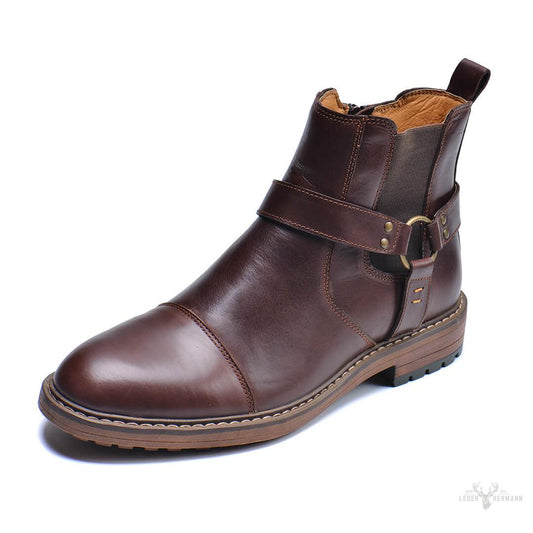 Elegante Roadster-Lederstiefel für den perfekten Look