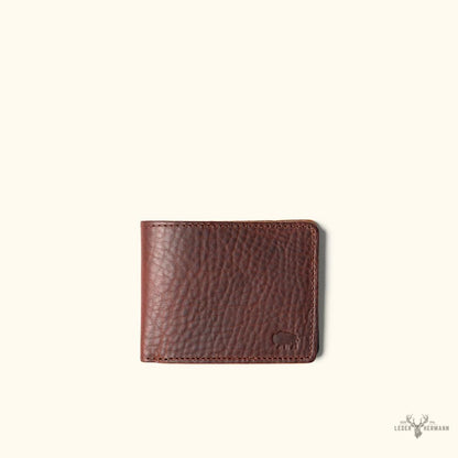 Ryder Reserve Bisonleder Brieftasche | Edles Braun