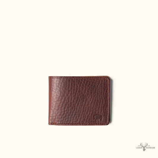 Ryder Reserve Bisonleder Brieftasche | Edles Braun