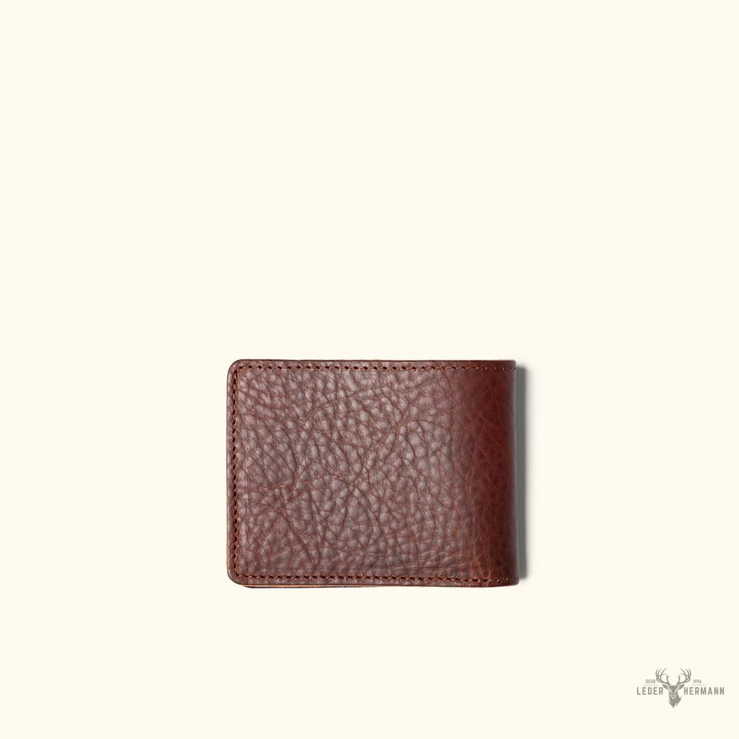 Ryder Reserve Bisonleder Brieftasche | Edles Braun