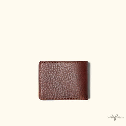 Ryder Reserve Bisonleder Brieftasche | Edles Braun