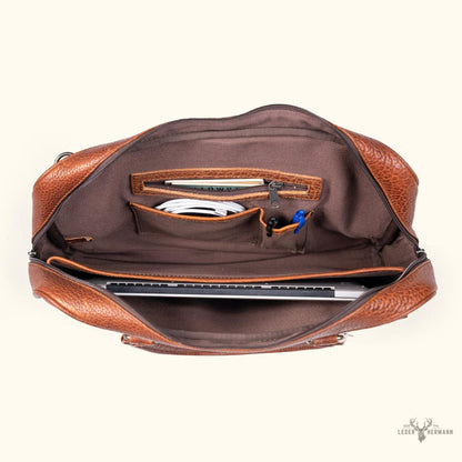 Ryder Reserve Büffelleder Arbeitscarré | Braun