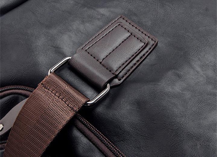 Reise-Lederrucksack – Hochwertige Ledermaterialien, bequem zum Mitnehmen