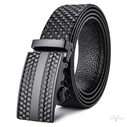 Modischer Rockist Leder Gürtel für einen trendigen Look