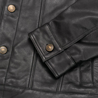Driggs Lederjacke in Schwarz – Stilvoller und moderner Lederblazer für jeden Anlass