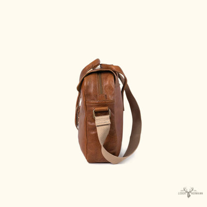 Italienische Ledertasche für Dokumente - Rustikbraun Elegantes und Langlebiges Design