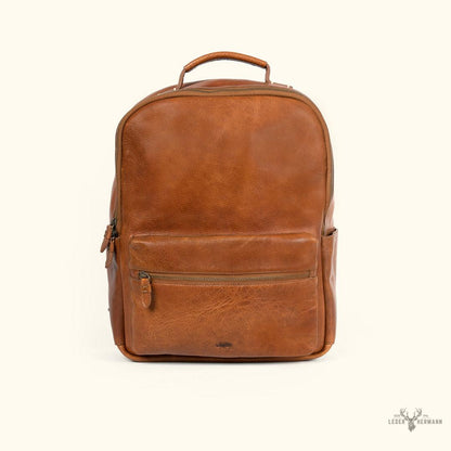 Leder-Rucksack Walker – Rustikaler Stil, Elegant und Funktional