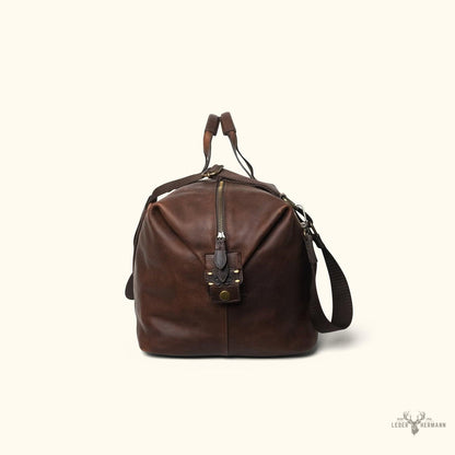 Vintage-Oak-Wochenkoffertasche aus Leder Walker für einen eleganten und zeitlosen Look