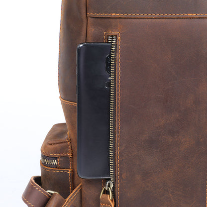 Damen Leder Rucksack | GENEVA